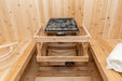 CT Tranquility Barrel Sauna electric heater