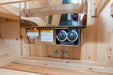CT Tranquility Barrel Sauna heater control