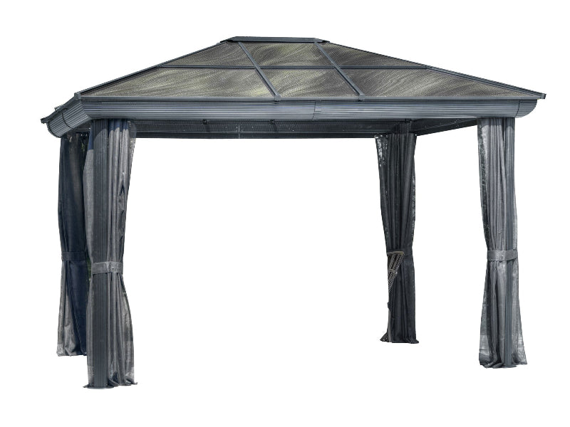 Gazebo Penguin Venus Gazebo 10 x 14 Slate