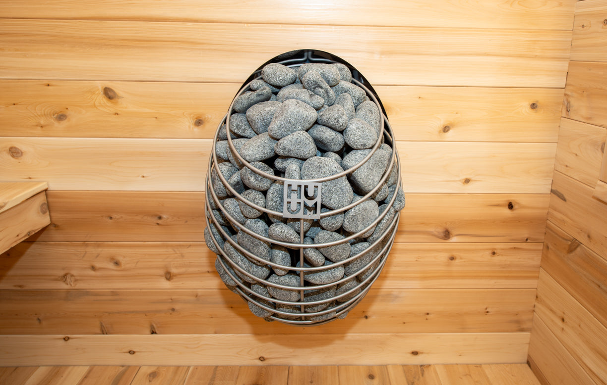 Leisurecraft CT Georgian Cabin Electric Sauna with Porch