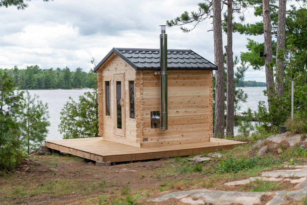 Leisurecraft CT Georgian Cabin Electric Sauna